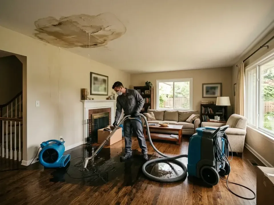 attic-pipe-burst-ceiling-drip-008 — frequently asked questions, Water Damage Restoration & Carpet Care in Goshen, IN
